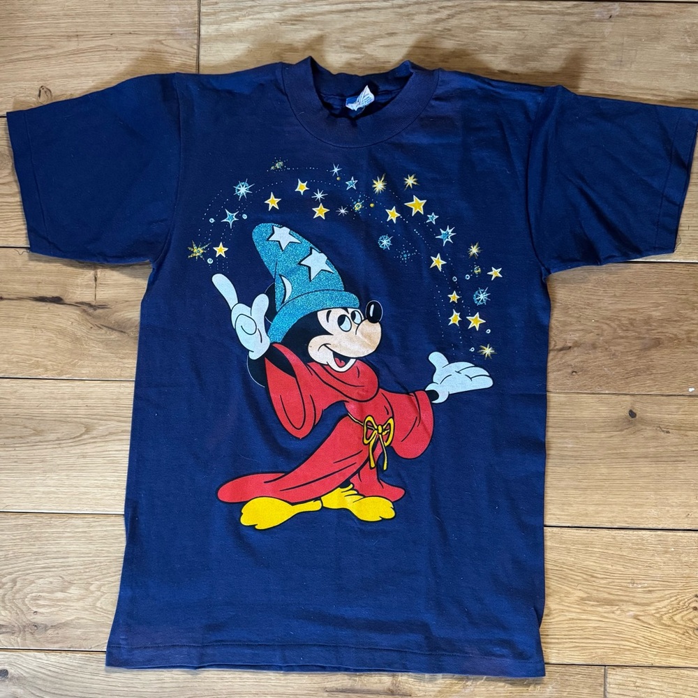 Vintage Disney Fantasia Mickey Mouse Single Stitch Shirt Medium